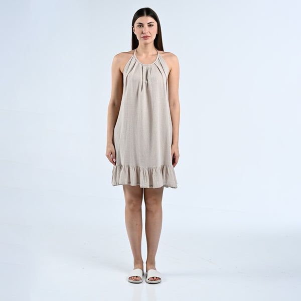 Halter Low Back neck dress (one size)