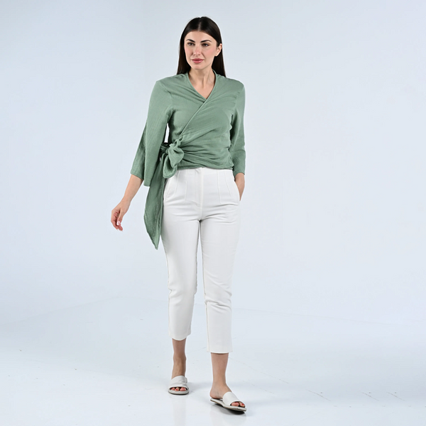 Long belted blouse (one size)